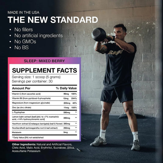 Raw Nutrition Sleep Aid Mixed Berry UAE | FORCE