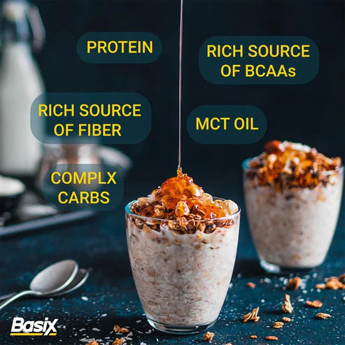 Basix High Protein Porridge Oats Banana 3kg UAE | FORCE