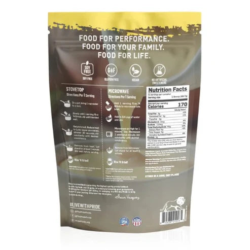 Pride Foods Rice 'N Grinds Custard 567g UAE | Natural Hot Cereal | FORCE