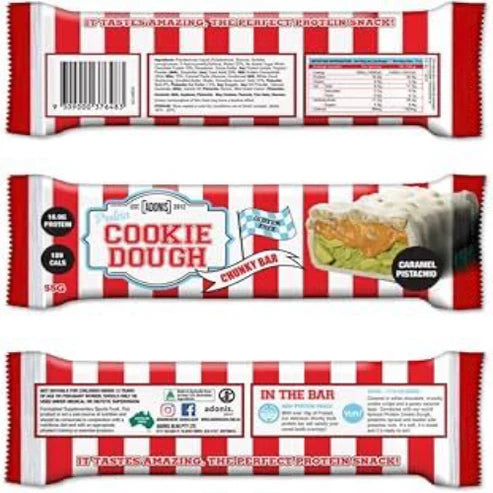 Adonis Protein Cookie Dough Chunky Bar | FORCE
