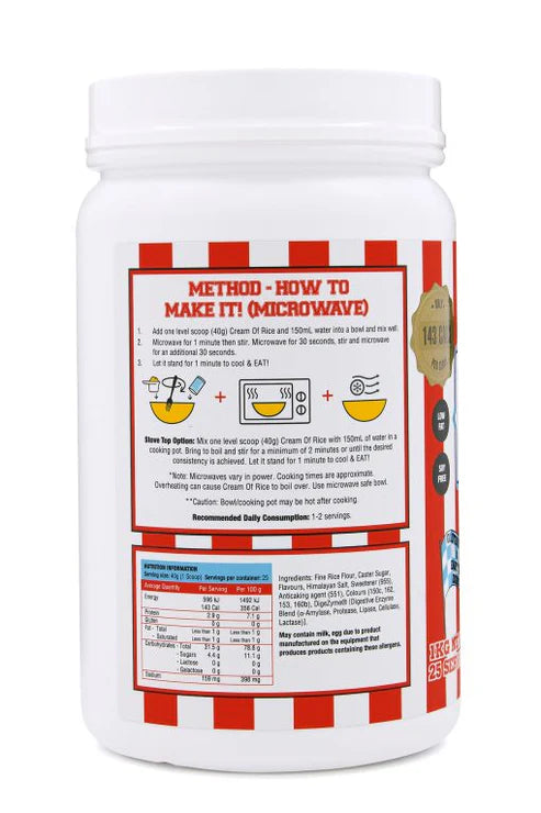 Adonis Sweet Cream of Rice Salted Caramel 1kg UAE | FORCE