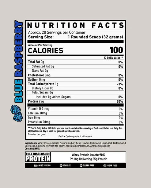 GHOST® Clear Whey Protein Blue Raspberry UAE