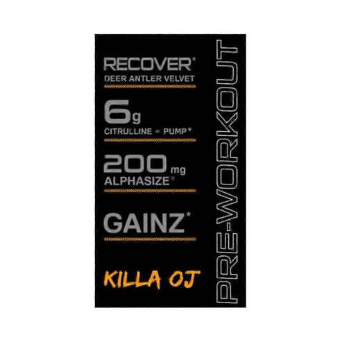 Bucked Up Pre-Workout Killa OJ UAE | 25 Servings | FORCE