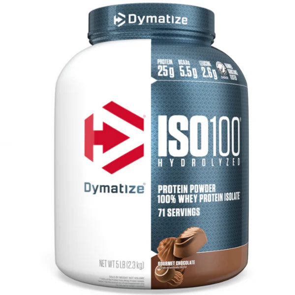 Dymatize ISO100 Gourmet Chocolate 2.3kg UAE | Hydrolyzed Whey | FORCE
