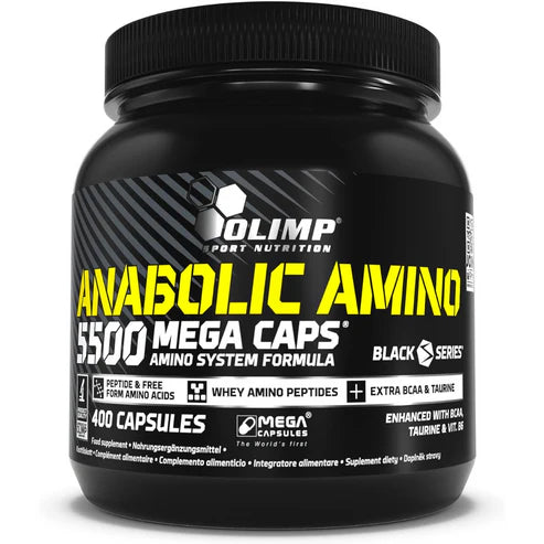 Olimp Anabolic Amino 5500 Mega 400 Capsules UAE | FORCE