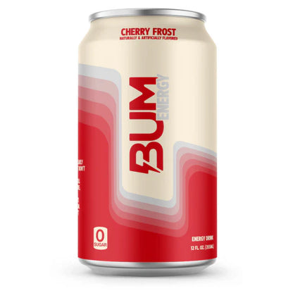 BUM Energy Drink Cherry Frost 355ml UAE | 0 Sugar | FORCE