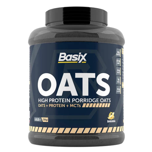 Basix High Protein Porridge Oats Banana 3kg UAE | FORCE