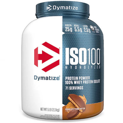 Dymatize ISO100 Chocolate Peanut Butter 2.3kg UAE | Hydrolyzed Whey | FORCE