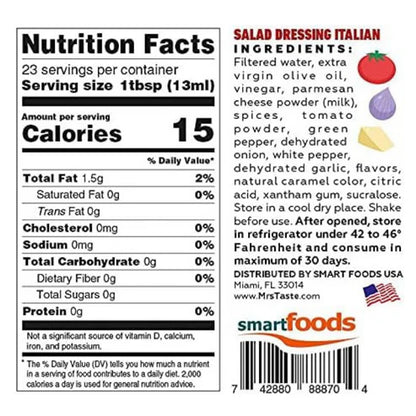 Mrs Taste Fine Herbs Salad Dressing 300ml UAE | Zero Sodium | FORCE