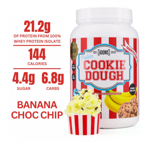 Adonis Protein Cookie Dough Salted Caramel Choc Chip 1kg UAE | FORCE