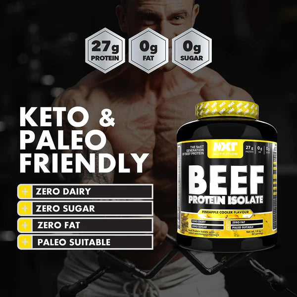 NXT Beef Protein Isolate Pineapple Cooler  1.8 kg UAE  | FORCE