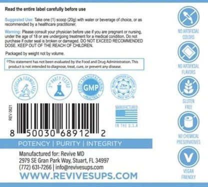 Revive MD Daily Greens Powder Fresh Berry UAE | FORCE