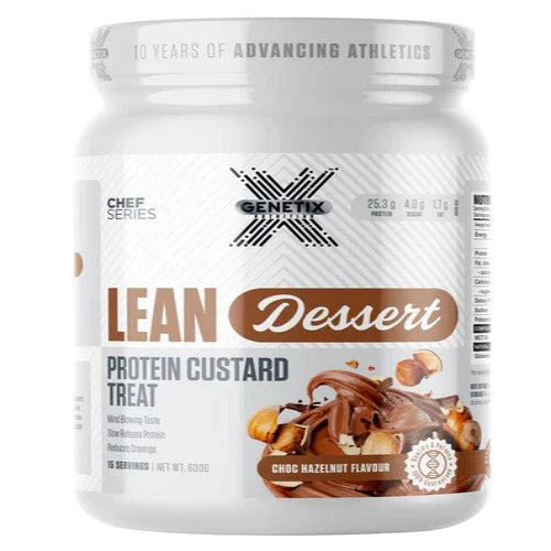 Genetix Nutrition Lean Dessert 600g  | Protein Custard | FORCE