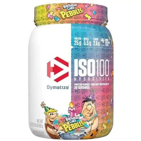Dymatize ISO100 Birthday Cake Pebbles UAE | 100% Whey Isolate | FORCE