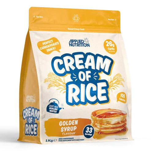 Applied Nutrition Cream of Rice Golden Syrup 1kg UAE | FORCE