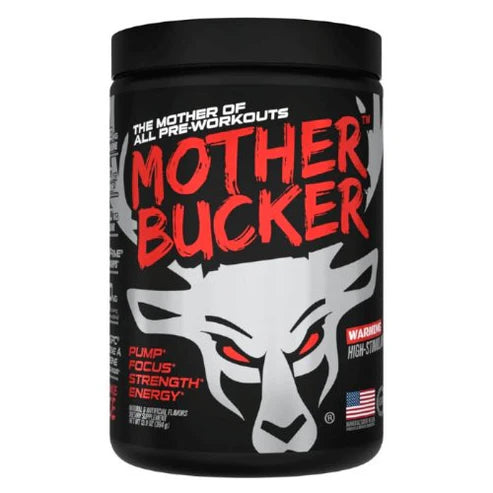 Bucked Up Mother Bucker Pre-Workout UAE | Red Raspberry & Orange | FORCE