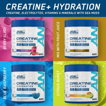 Applied Nutrition Creatine + Hydration 360g UAE | 30 Servings | FORCE