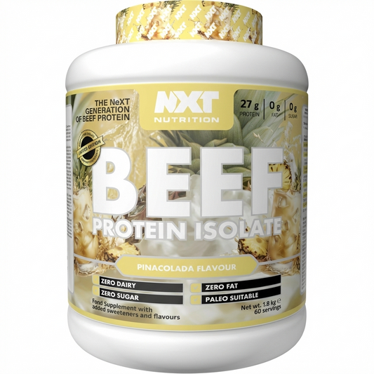 NXT Nutrition Beef Protein Isolate 1.8kg Pinacolada | FORCE