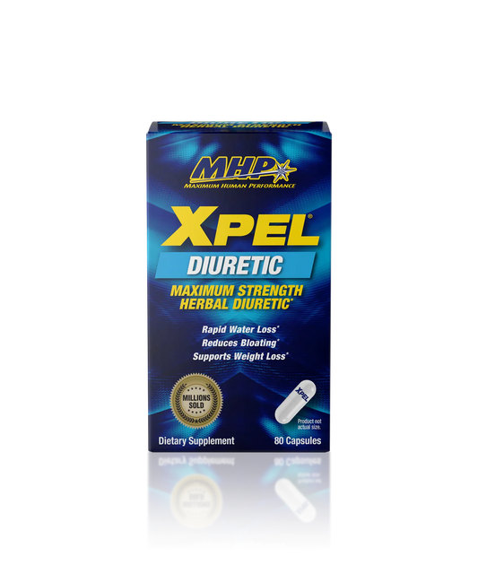 MHP XPEL Herbal Diuretic 80 capsule UAE | Rapid Water Loss | FORCE