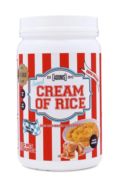 Adonis Sweet Cream of Rice Salted Caramel 1kg UAE | FORCE