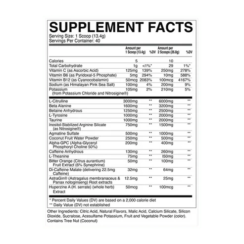 Raw Nutrition Thuper Thavage White Cherry UAE | FORCE